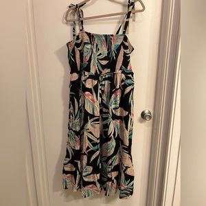 Torrid smocked top floral dress